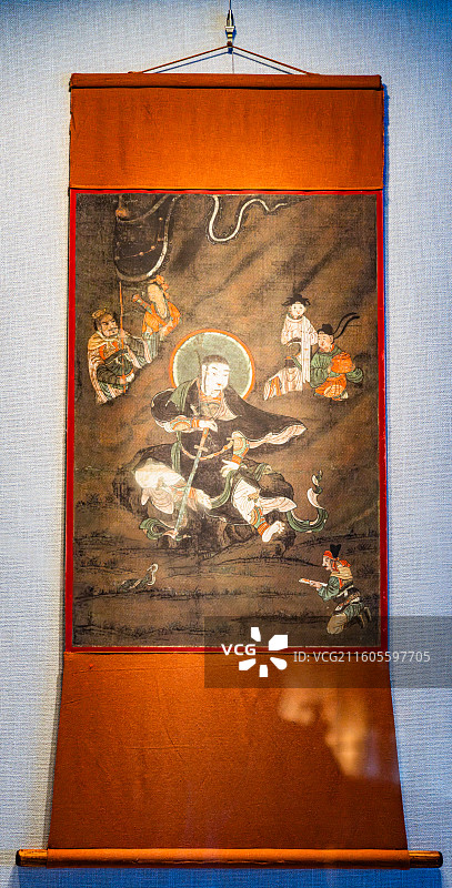 西夏陵 博物馆 西夏 卷轴画图片素材