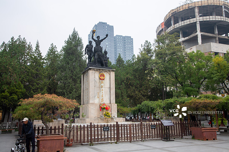 太原革命烈士纪念塔图片素材