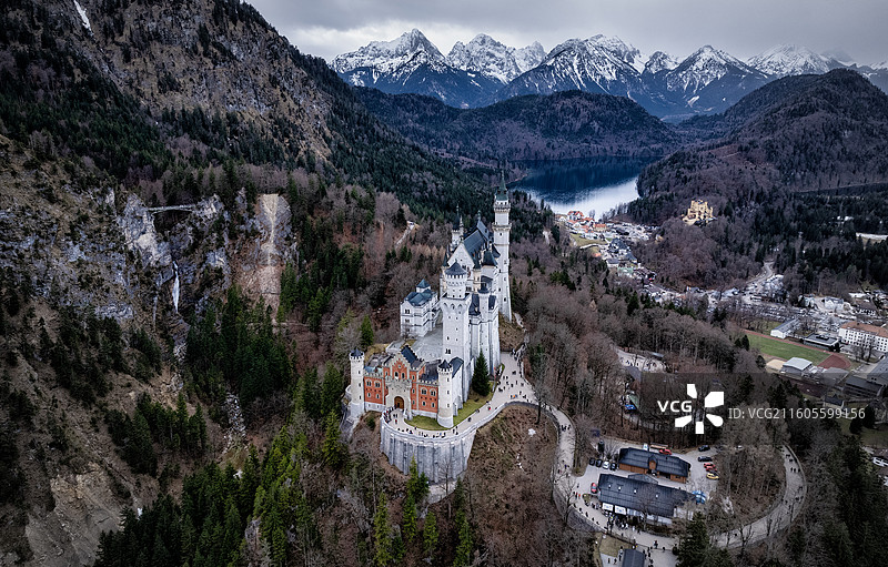 德国新天鹅堡图片素材