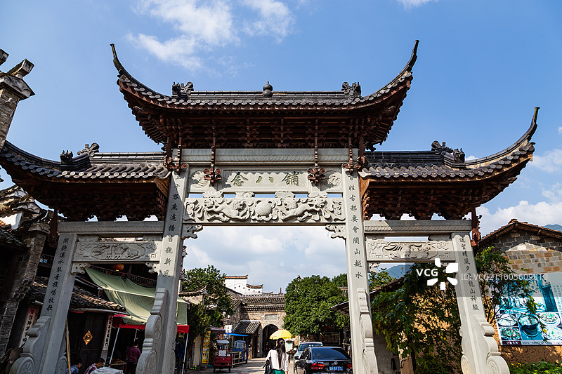 江山市廿八都古镇图片素材