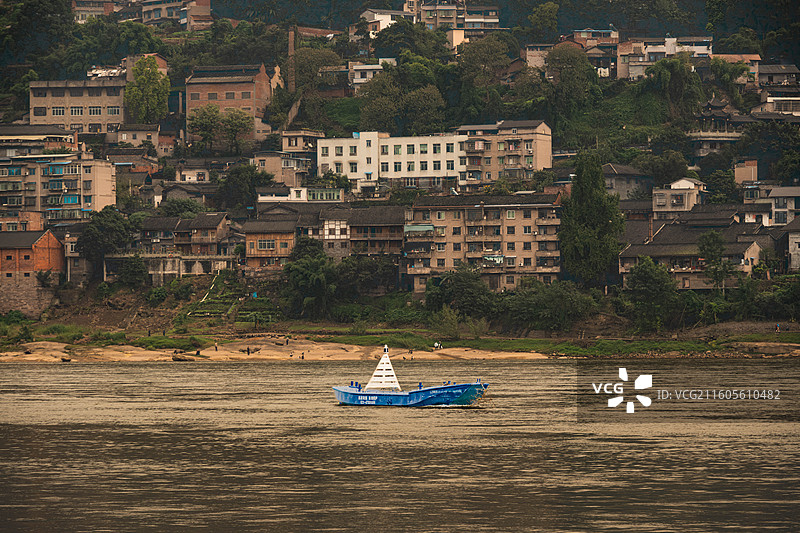 长江航标：灯船图片素材