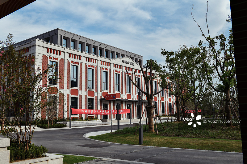 上海交通大学医学院浦东新校区图片素材