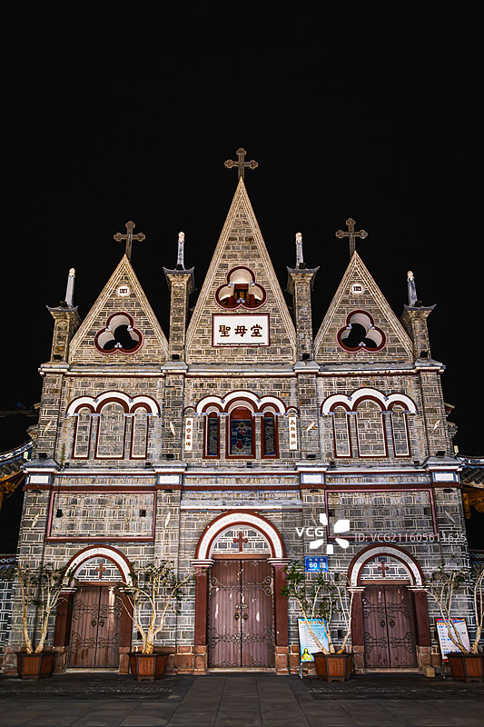 四川会理教堂图片素材