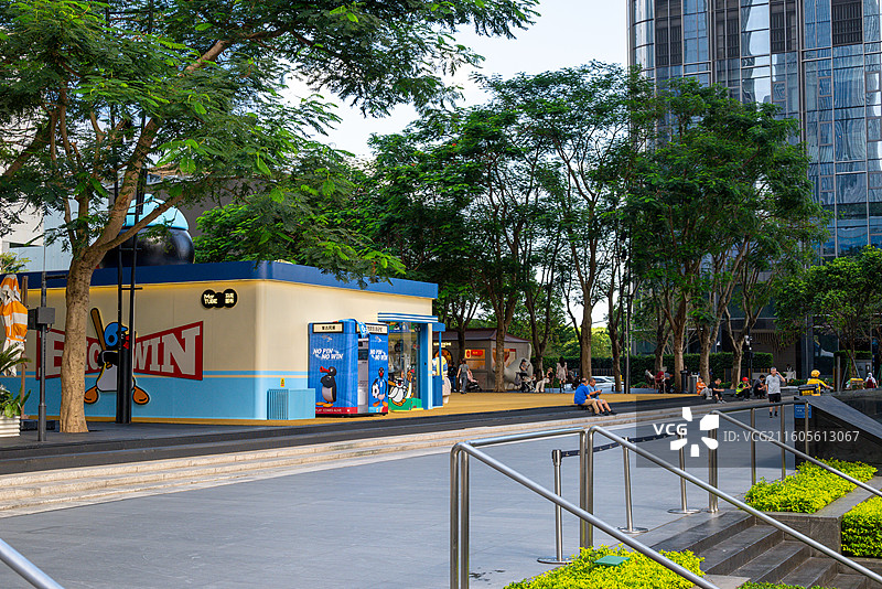 深圳万象城二期K11天际线万象天地啤酒小镇图片素材