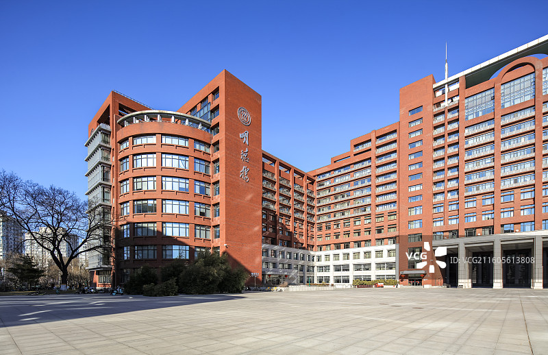 中国人民大学（中关村校区）-明德楼图片素材