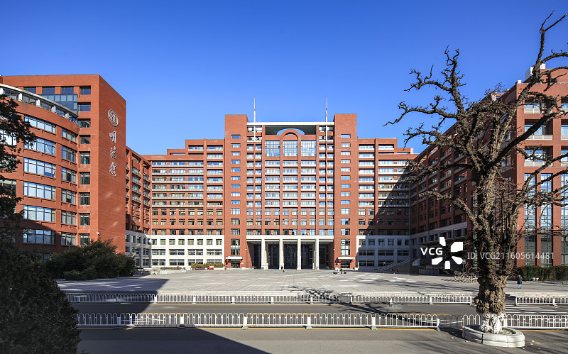中国人民大学（中关村校区）-明德主楼图片素材