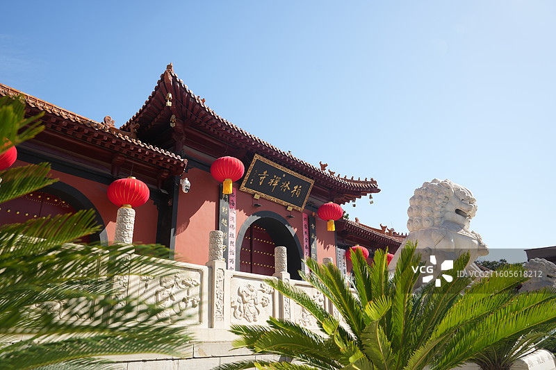 石家庄赵县柏林禅寺图片素材