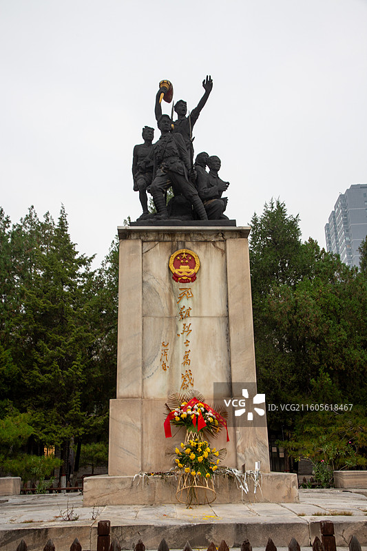 太原革命烈士纪念塔图片素材