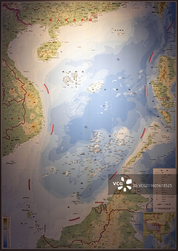 中华人民共和国南海诸岛 国家海洋博物馆图片素材
