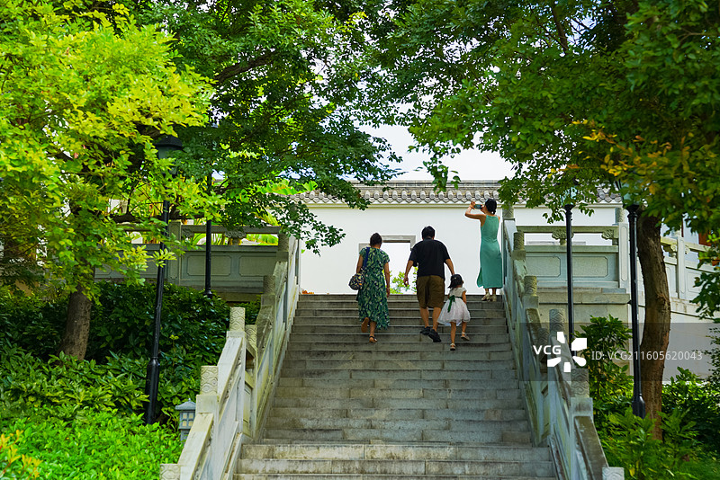 福建省南平市建阳区，潭城街道考亭村，考亭书院图片素材