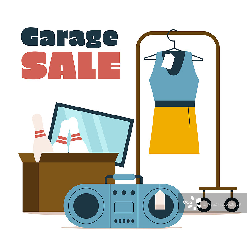 手绘二手店Instagram帖子合集图片素材