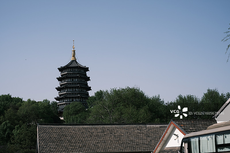 杭州雷峰塔图片素材