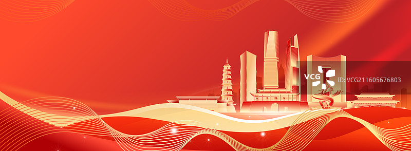 2026马年东莞城市新年科技年会庆典KV盛典模版图片素材