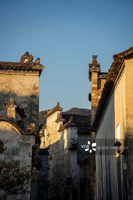 黄山屏山村图片素材