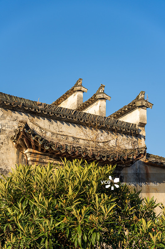 黄山屏山村图片素材