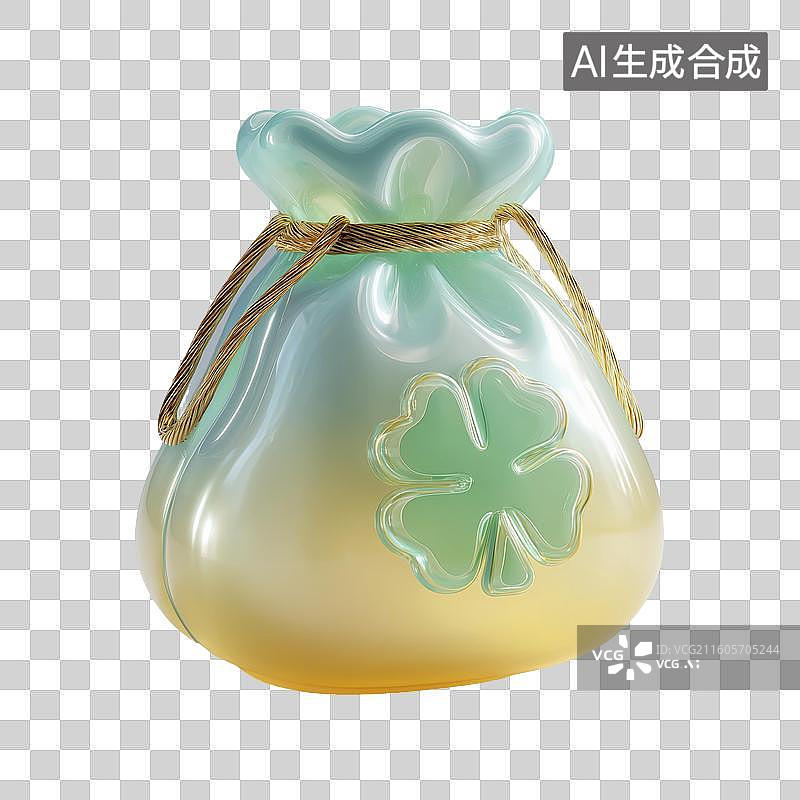 【AI数字艺术】玩具风幸运袋图片素材