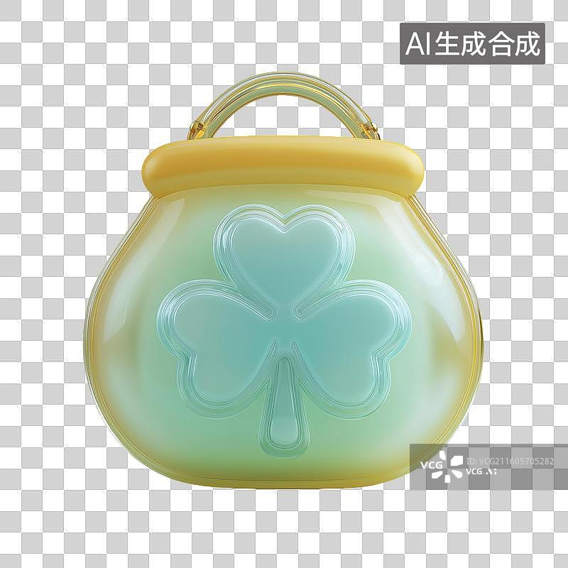 【AI数字艺术】玩具风幸运袋图片素材