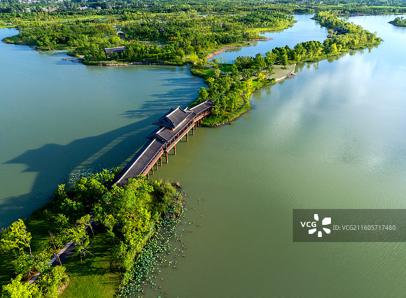 安徽阜阳：颍州西湖美如画图片素材