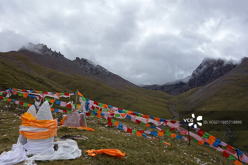 青海省玉树州尕朵觉沃神山尕朵觉悟神山嘎朵觉悟神山图片素材