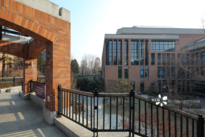 清华大学图书馆北馆（李文正馆）图片素材