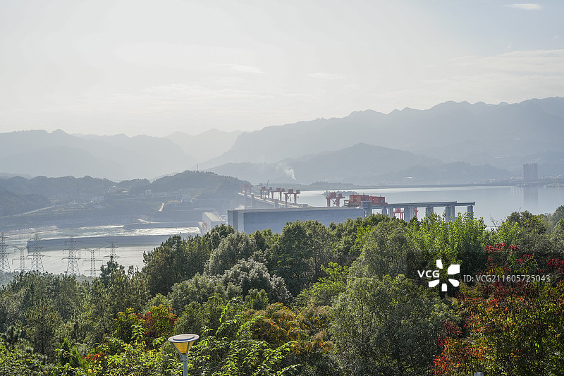 湖北省宜昌市，三峡水利枢纽工程，三峡大坝，长江三峡，三峡水电站，三峡工程，全国爱国主义教育示范基地，图片素材