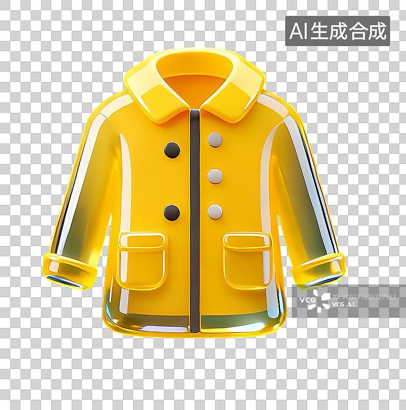 【AI数字艺术】免扣毛玻璃衣服外套元素图片素材