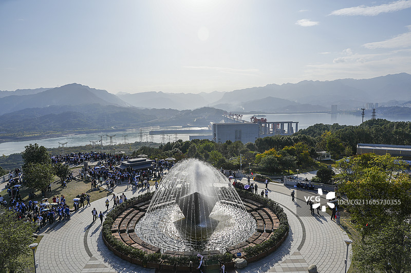 湖北省宜昌市，三峡水利枢纽工程，三峡大坝，长江三峡，三峡水电站，三峡工程，全国爱国主义教育示范基地，图片素材