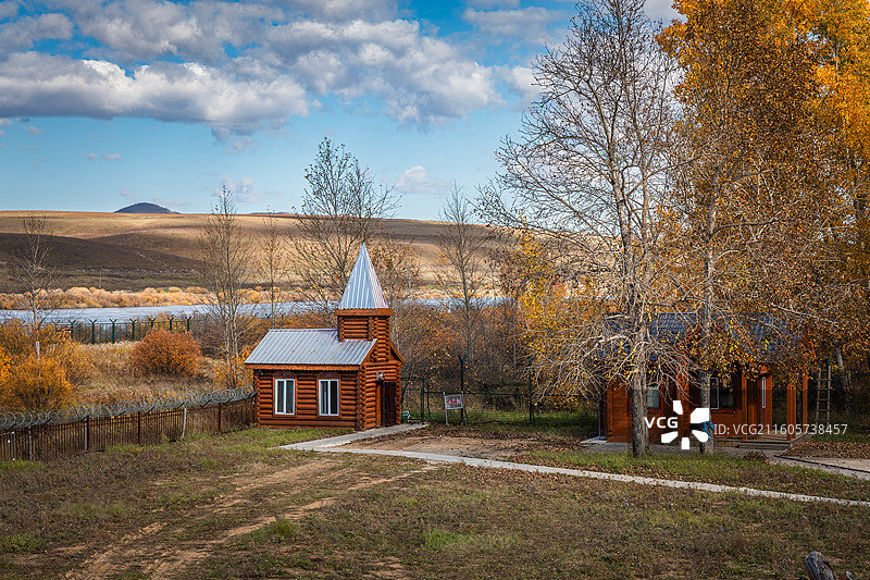 额尔古纳河右岸-室韦之秋图片素材