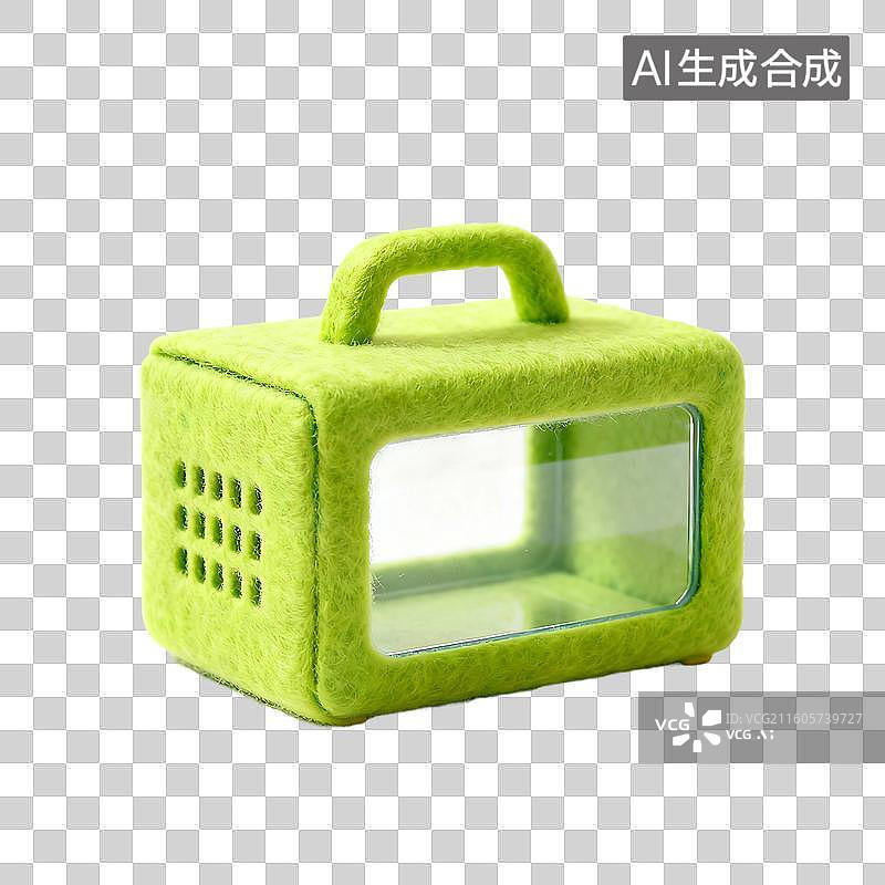 【AI数字艺术】3d可爱毛毡风格教育课堂插画元素图片素材