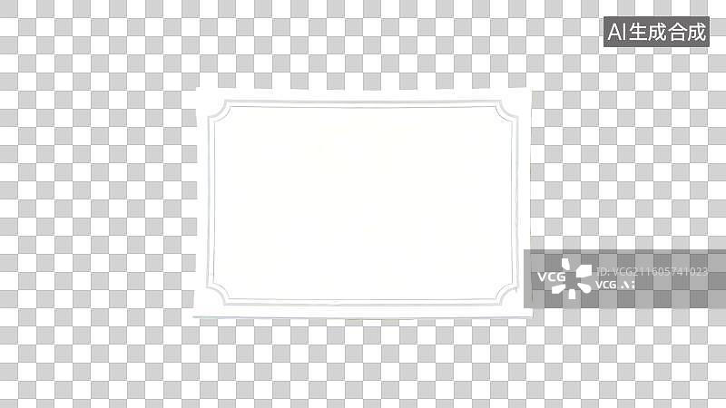 【AI数字艺术】空白证书设计简洁庄重图片素材