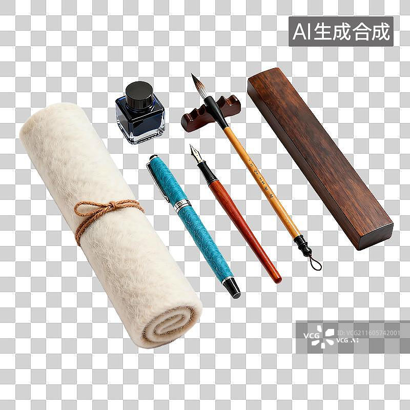 【AI数字艺术】3d可爱毛毡风格教育课堂插画元素图片素材