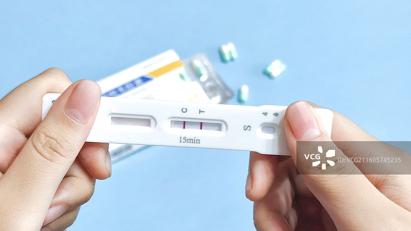 冬季流行性感冒甲型流感H3N2病毒检测甲流药治疗图片素材