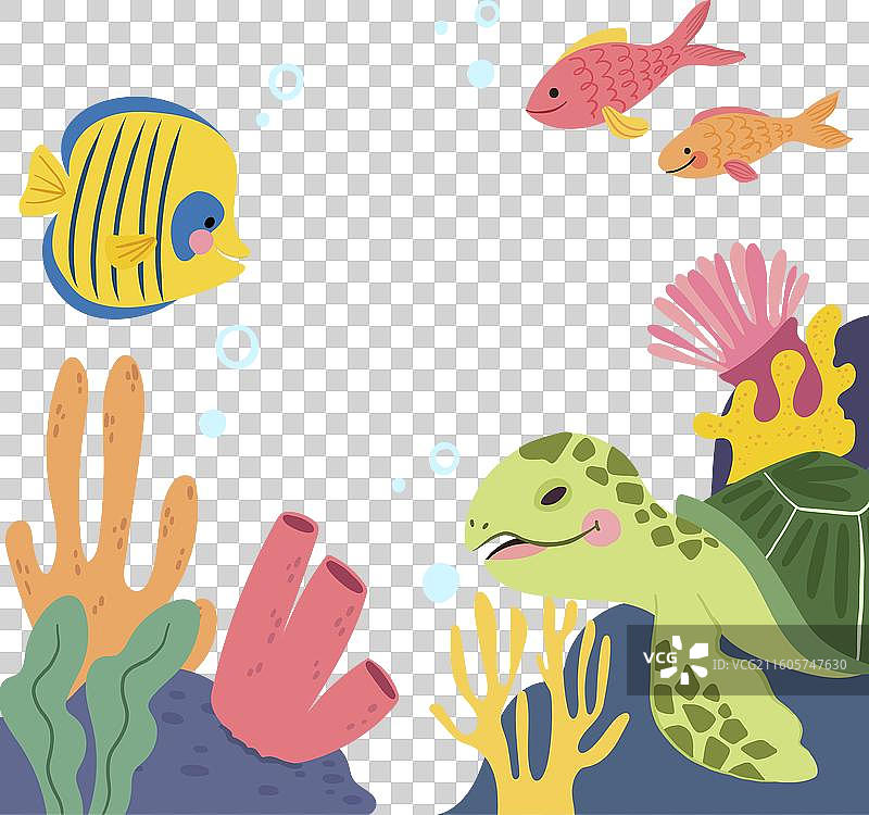 平面的世界海洋日图片素材