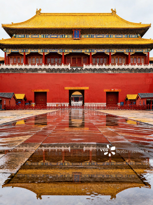 故宫博物院正门图片素材