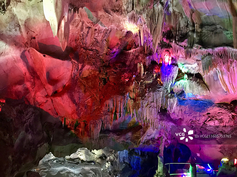 浙江省兰溪市六洞山地下长河景区图片素材