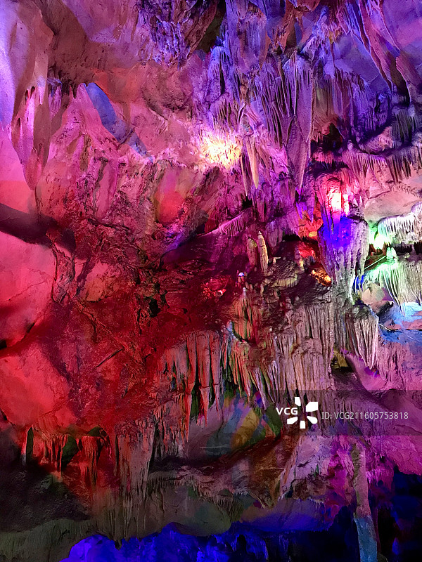 浙江省兰溪市六洞山地下长河景区图片素材