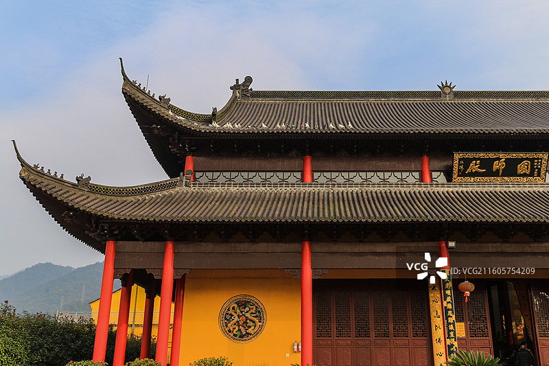 绍兴市柯桥区平阳寺图片素材