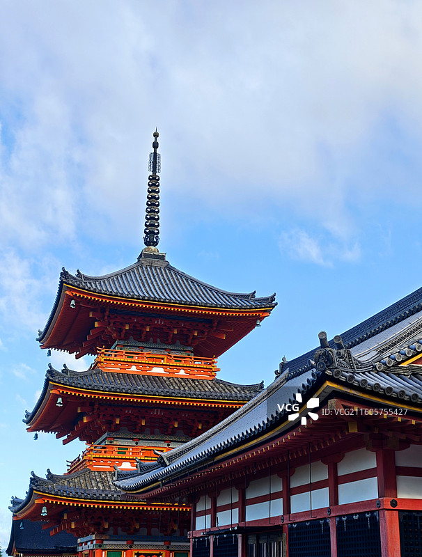 日本京都清水寺图片素材