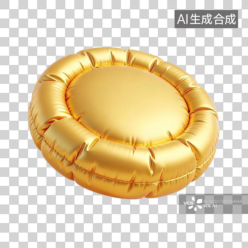 【AI数字艺术】金币插画图片素材