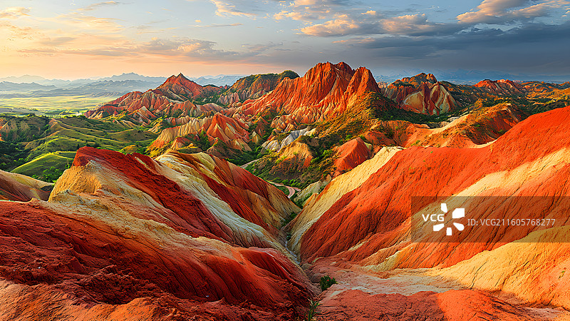 丹霞地貌-14图片素材