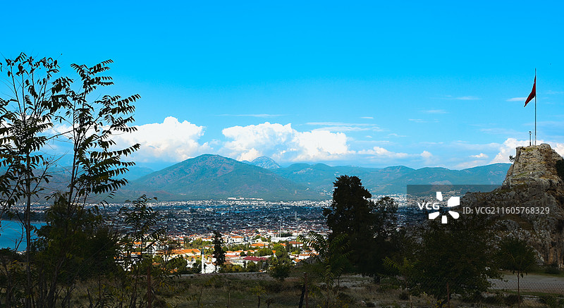 山海之间 · 土耳其费特希耶安静一隅图片素材