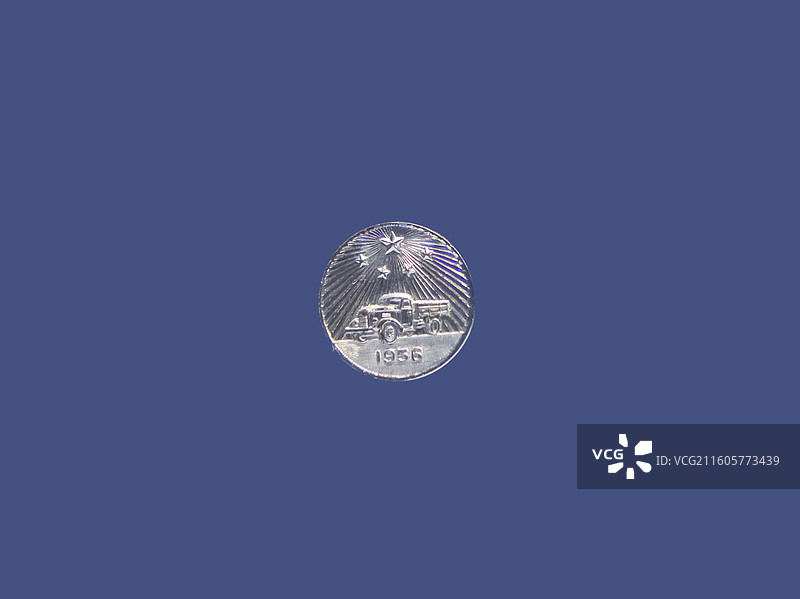 第一汽车制造厂开工纪念章 中国国家博物馆图片素材