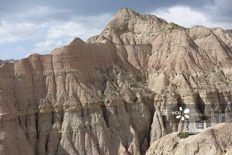 青海省海南州共和县龙羊峡土林地质公园图片素材