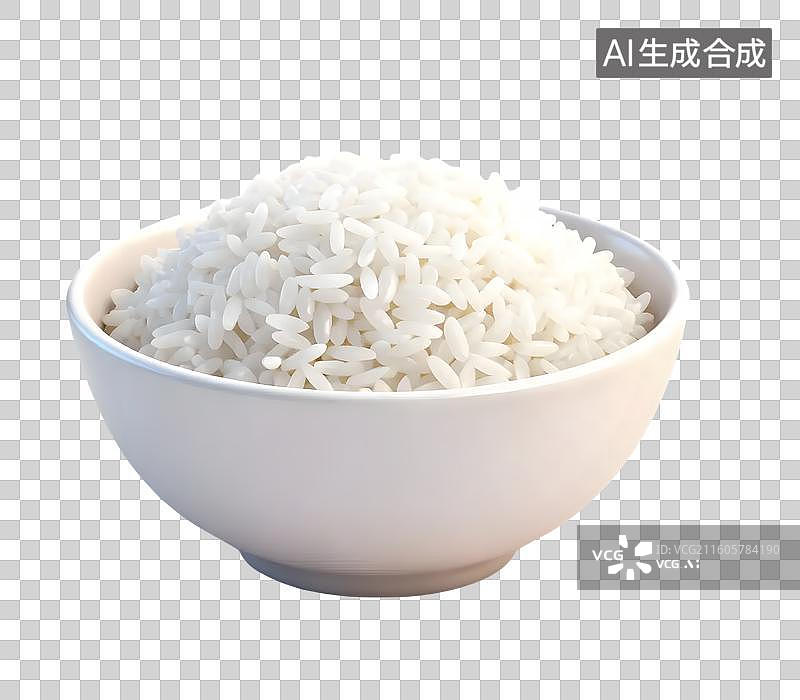 【AI数字艺术】一碗白米饭图片素材