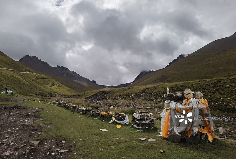 青海省玉树州尕朵觉沃神山尕朵觉悟神山嘎朵觉悟神山图片素材