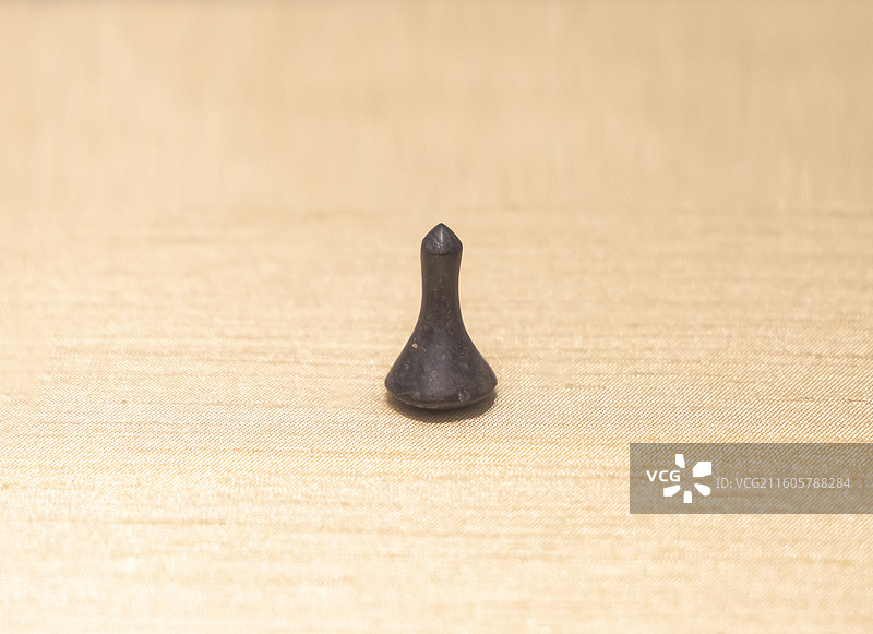 煤晶珥珰 新石器时代 新乐文化 辽宁沈阳新乐出土 中国国家博物馆图片素材