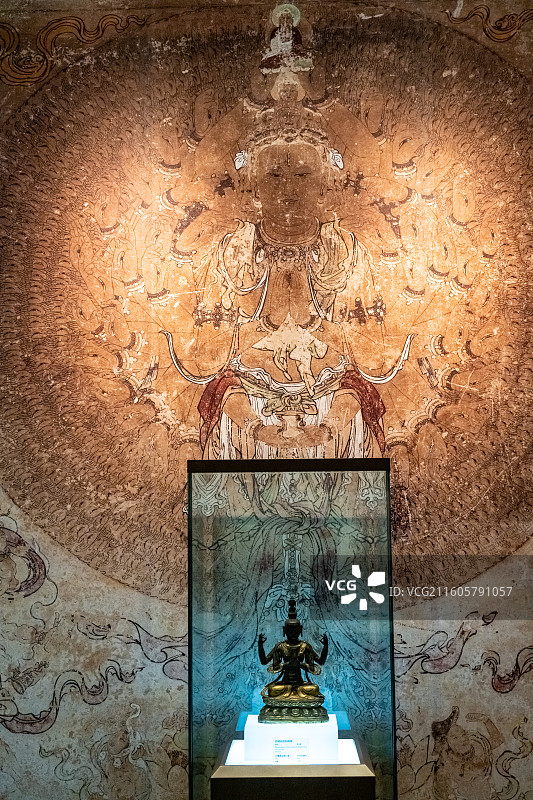 敦煌博物馆莫高窟壁画图片素材