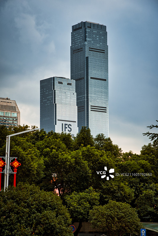 中国湖南省长沙市市区城市风光与建筑、科技、现代图片素材