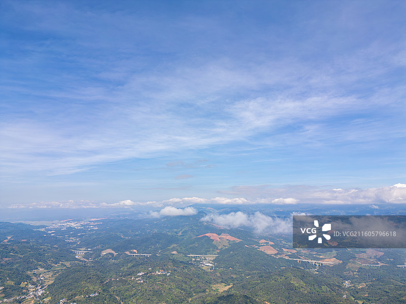 航拍西双版纳南糯山图片素材