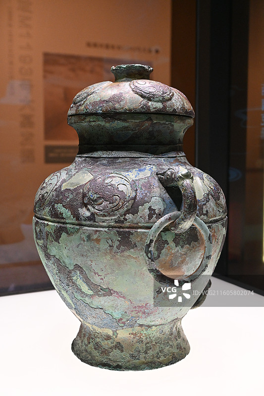 首都博物馆 太保墉燕 房山琉璃河遗址专题展图片素材